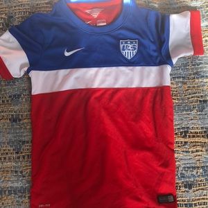 USA Soccer Jersey - Youth Medium - Polyester